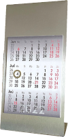 Plano Edelstahl Tischkalender