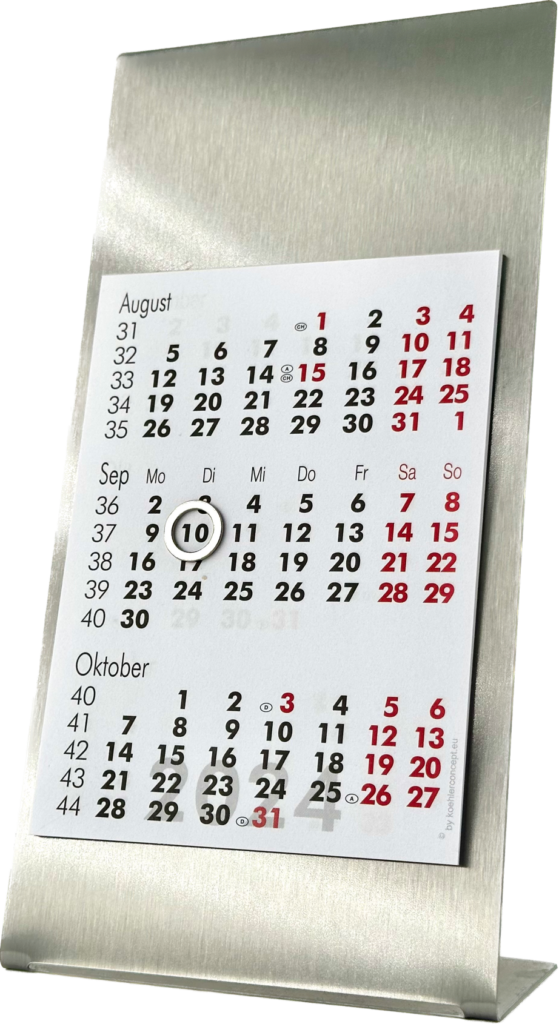 Mini calendriers de bureau 2023 2024 Flip Calendar Calendrier de